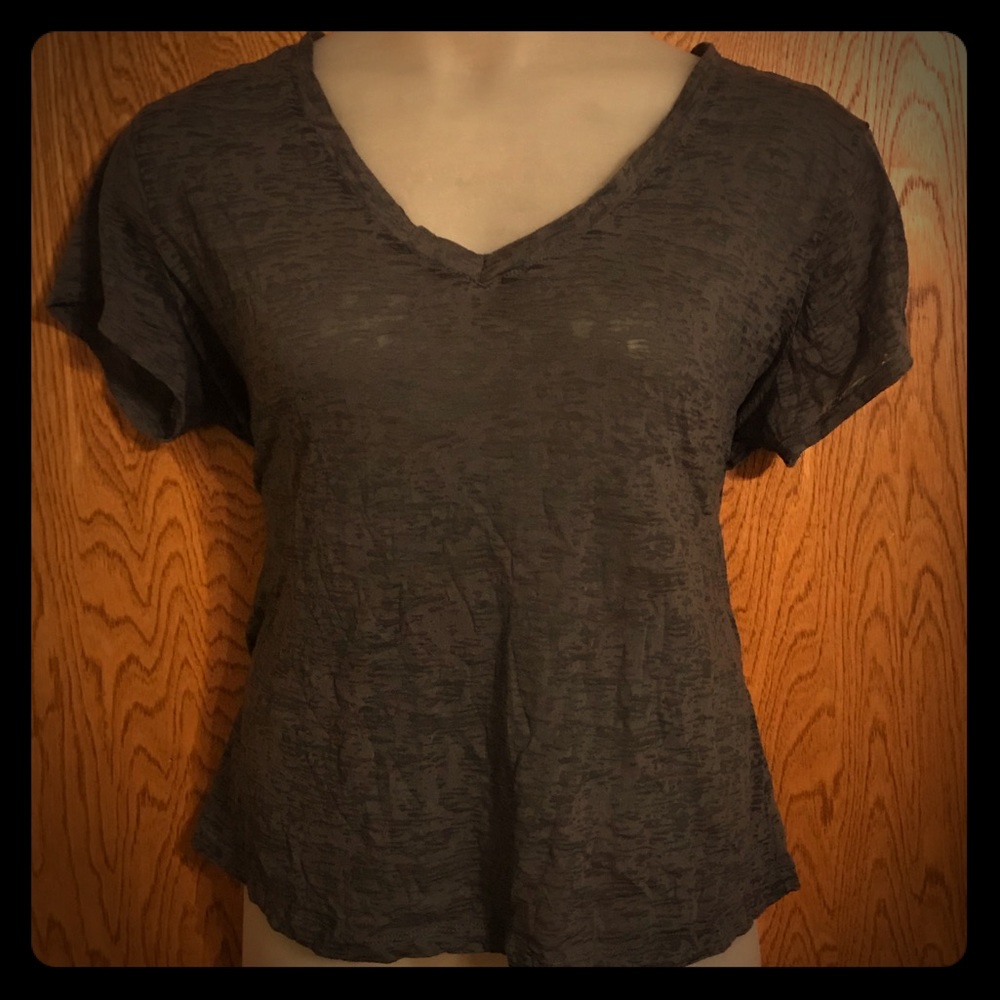 Ambiance 3x Dark Grey Heathered Burnout Tee